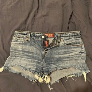 Lucky brand cut off denim shorts